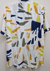 Here&amp;Now - Abstract Print Short Sleeve Shirt