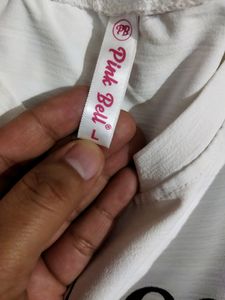 2 In One Colour Tshirt For Girls L Size
