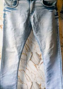 Light Wash Denim Jeans