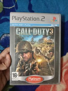 Call Of Duty 3 PS2 GAME DVD