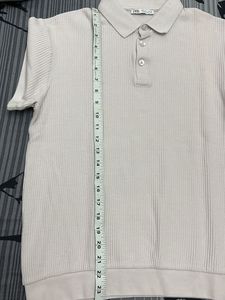 Stylish Light Beige Polo Shirt