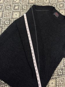 Stylish Gray Pullover Sweater