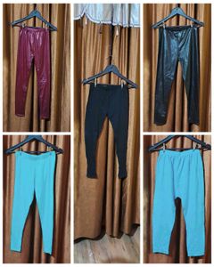 Combo Of 5 Leggings Size 32 inches