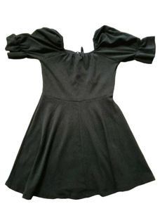 BLACK MINI DRESS