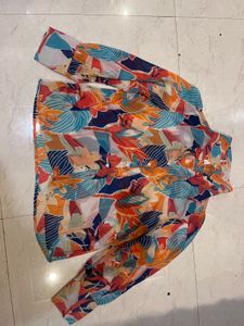 Colorful Print Shirt