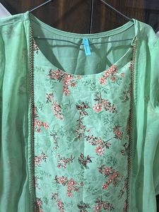Jacket Style Kurta With Freebie Of Your Choice