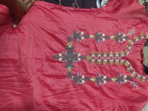 Beautiful Pink Festival Wear Kurta💕