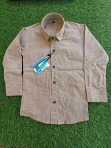 Boys' Casual Long Sleeve Button-Down Shirt