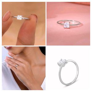 Giva 925 Silver Cubic Beauty Ring