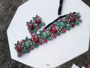Gemstone Choker Set