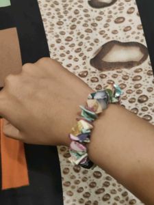 Charming Stone Chip Bracelet
