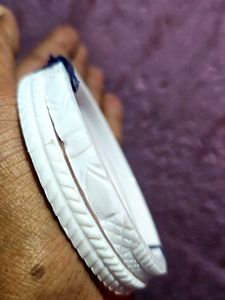 White Bangle Set
