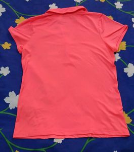 Fluorescent Orange Athletic Tshirt