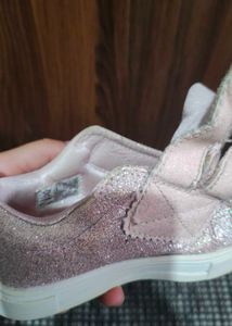 Twinkle Toes Pink Glitter Shoes