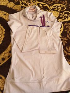 Nike Proturtle Neck Cowl Top.
