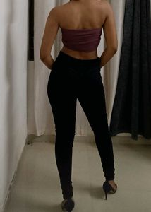 Black Jeggings UK Size 10