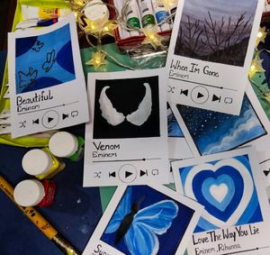 Aesthetic Polaroid Paintings (Single)