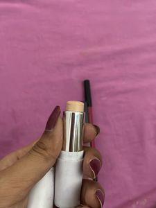 Lipstick, Liner And Highlighter Combo
