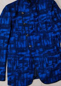 Stylish Blue Jodhpuri blazer