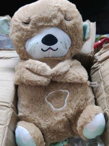 *Breathing teddy*