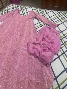 Elegant Pink Ethnic suit