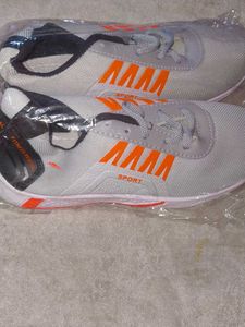 New Sport Gray Sneakers Shoes For Men