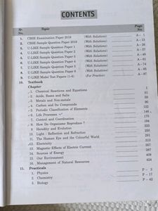 CBSE U LIKE SCIENCE Class 10