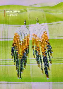 New Stylist Glass Beaded Earrings