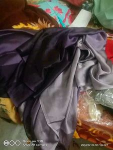 Beautiful 😍 Purple Shade Alia Style Saree 😍💞