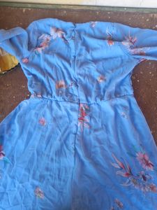 Blue Ethnic Gown