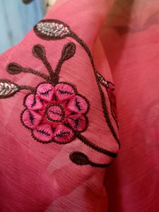 Double Colour Silk Saree