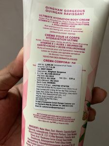 Gingham Gorgeous Body Cream