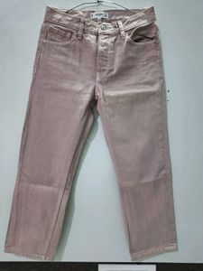 Mango Women Cotton Stretchable Culottes Jeans