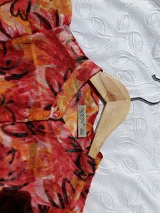 Vintage Floral Ruffle Shirt ♥️