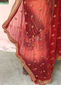 Red &amp; Gold Lehenga (DULHAN LEHANGA)