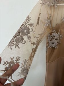 Elegant Blush Midi Dress