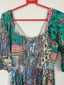 Printed Maxi Dress