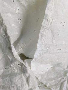 White Knot a Line Strap Dress