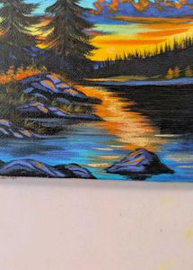 Mini Original Landscape Painting