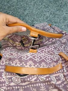 Patterned Backpack