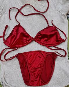 A Very Beautiful Bikini For Women And Girls. I Have Never Worn It, Not A Single Time.....It’s Totally New. I Bought It From Snapdeal. Bust Size - 30 - 32
