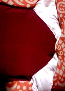 Burgundy &amp; White Graphic T-Shirt