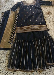 Black Embroidery Suit Sale