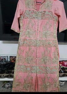 Cotton Embroidered Kurta set