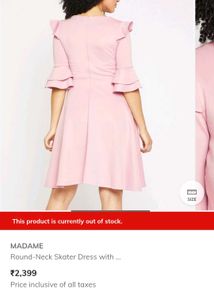 Madame Dress - Formal/ Party Outfit / Nude Colour