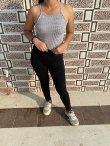 Stylish Grey Tank Top