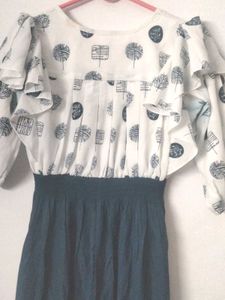 Patterned dress👗❤️
