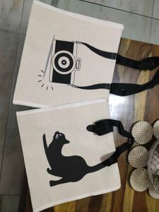 Trendy &amp; Beautiful Canvas Tote/Shopping Bags