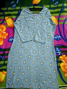 Beautiful Cotton Blend Straight Kurta