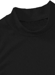 Sleeveless Mock Neck Top